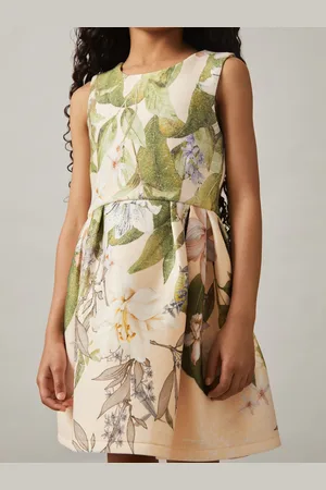 Reiss Trinny - Floral Scuba Sleeveless Dress
