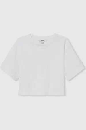 Reiss Lois - Lois Cotton Oversized Short-Sleeve T-Shirt
