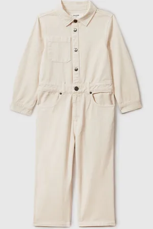Reiss Aubrey - Aubrey Combinaison en jean coupe large