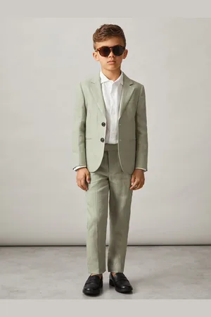 Reiss Kin - Pantalons ajustables en lin coupe slim