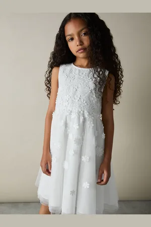 Reiss Clementine - Tulle Floral-Embroidered Bridesmaid Dress