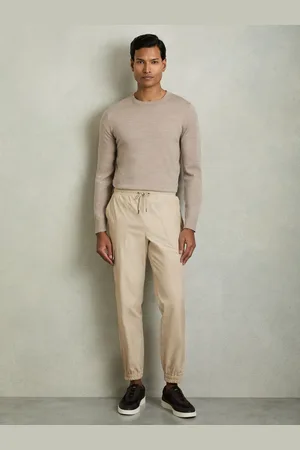 Reiss Lavenham - Technical Cargo Drawstring Trousers