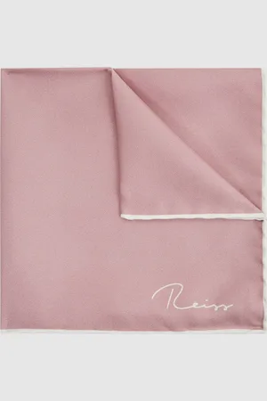 Reiss Ceremony - Pochette unie en soie