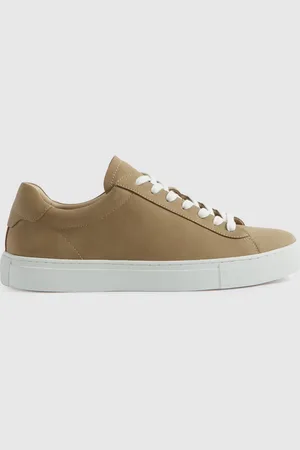 Reiss Finley Nubuck - Baskets basses en cuir nubuck