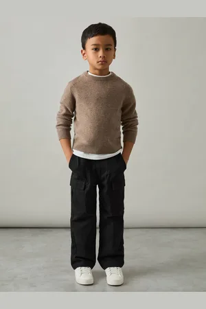 Reiss Todd - 100% Cotton Straight Leg Cargo Trousers