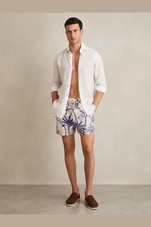 Reiss Ganetti - Short de bain ?? imprim?? palmier