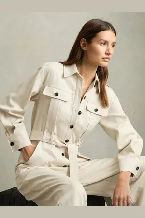 Reiss Anais - Wide Leg Utility Jumpsuit