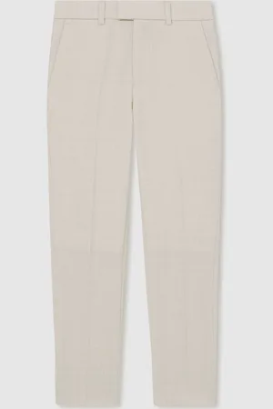 Reiss Belmont T - Belmont T Slim-Fit Trousers With Wool
