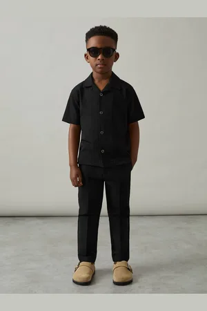 Reiss Hunt - Chemise textur??e ?? col cubain