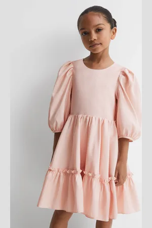Reiss Toby - Robe courte ?? volants et manches bouffantes