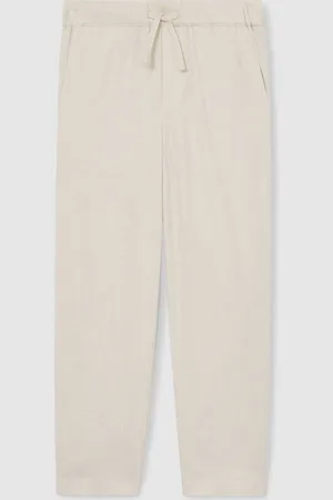 Reiss Andros - Andros Linen-Blend Drawstring Trousers