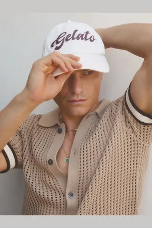 Reiss Bacio - Ch?? Embroidered Motif Baseball Cap