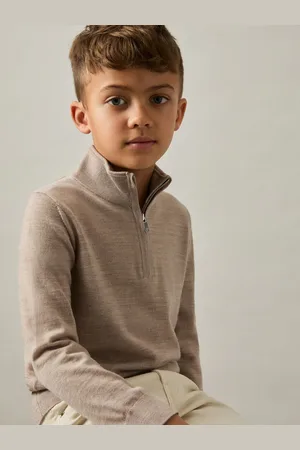 Reiss Blackhall - Blackhall Pull en laine m??rinos ?? col chemin??e zipp??