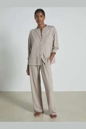 Reiss Felicity - Thermal Grandad T-Shirt