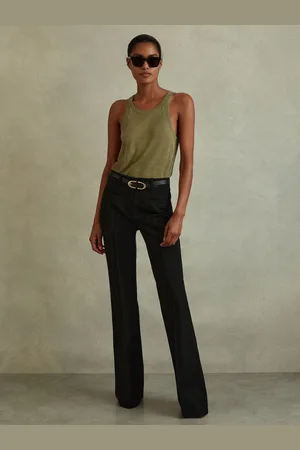 Reiss Claude - Pantalon ??vas?? taille haute
