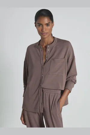 Reiss Felicity - Thermal Grandad T-Shirt