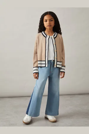 Reiss Claire - Merino-Blend Varsity Cardigan With Cashmere