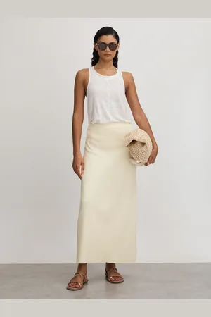 Anna Quan Ines - Jupe mi-longue en maille de coton