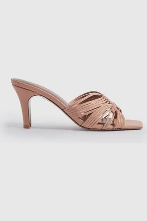 Reiss Harriet - Mules en cuir avec n??uds