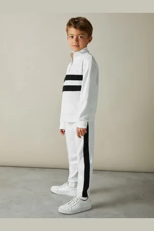 Reiss Larose - Interlock Velour-Stripe Joggers