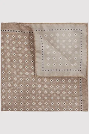 Reiss Pulcino - Pochette r??versible en soie