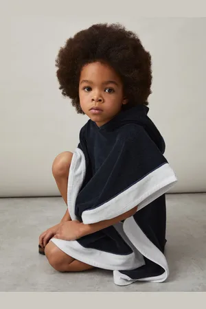 Reiss Marley - Colour-Block Hooded Towel