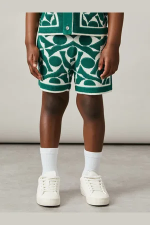 Reiss Vounder - Abstract-Pattern Towelling Shorts