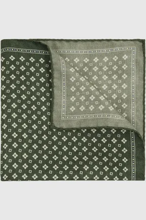 Reiss Pulcino - Pochette r??versible en soie