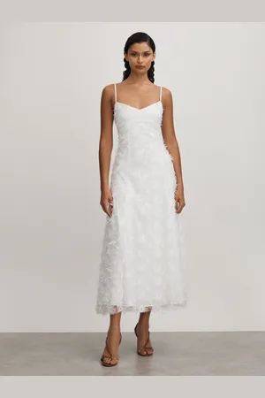 Anna Quan Stella - Robe longue ?? appliqu?? et taille basse