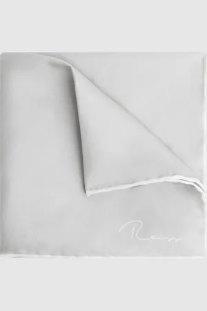 Reiss Ceremony - Pochette unie en soie