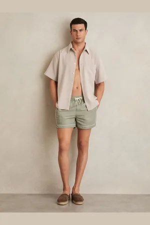 Reiss Azure -Azur Shorts de bain passepoil??s ?? cordon de serrage