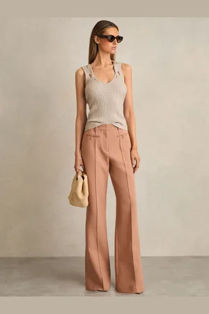 Reiss Abbey - Welt Pocket Flared Trousers