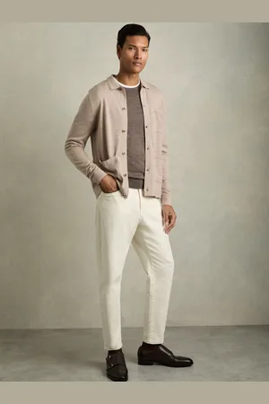 Reiss Munich - Cardigan boutonn?? en laine m??rinos
