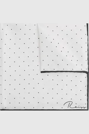 Reiss Liam - Pochette en soie ?? pois