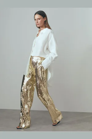 ATELIER Celia - Pantalons larges ?? sequins