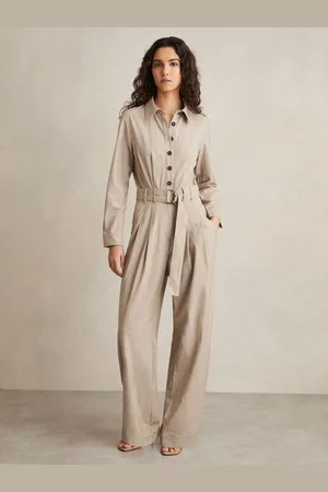 Reiss Abigail - Tailored Wide Leg Jumpsuit