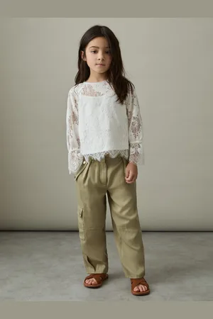 Reiss Cleaton - Lyocell-Linen Cargo Trousers