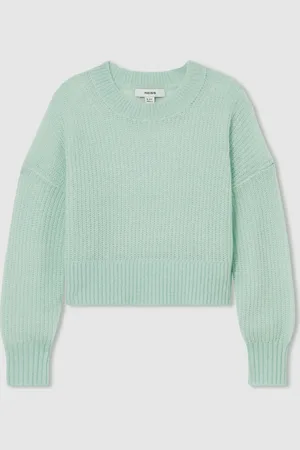 Reiss Aluna - Aluna Rib-Knit Jumper With Wool and Alpaca