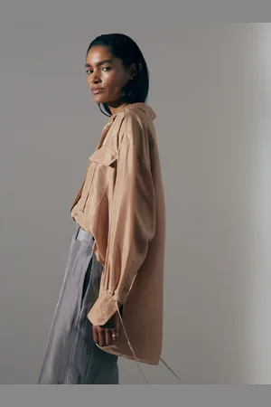 ATELIER Mirabelle - Chemise ?? poche boutonn??e oversize