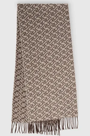 Reiss Bowen - Bowen Logo Jacquard Scarf With Wool