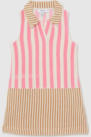 Reiss Felicia - Felicia Towelling Stripe Dress
