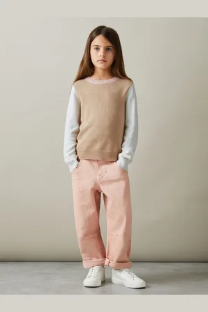 Reiss Audrey - Pull ras du cou ray?? en laine m??lang??e