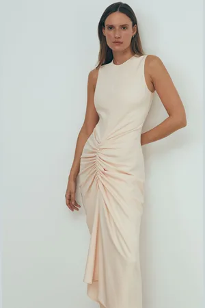 ATELIER Felicity - Ruched Bodycon Midi Dress