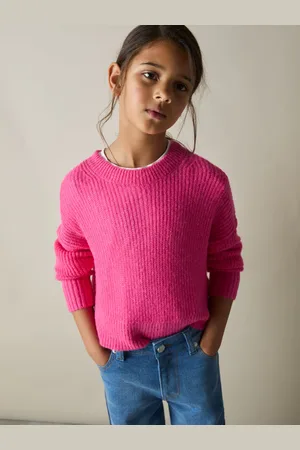 Reiss Aluna - Rib-Knit Jumper With Wool and Alpaca