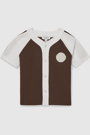 Reiss Nori - Nori Cotton Waffle-Knit Badge Shirt