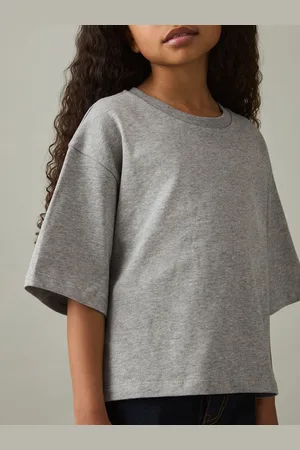 Reiss Cassy - Oversized Cotton Crew-Neck T-Shirt