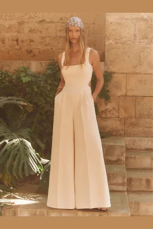 Reiss Dion - Wide-Leg Cut-Out Jumpsuit