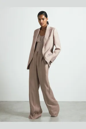 ATELIER Rosa - Blazer de costume crois?? ajust??