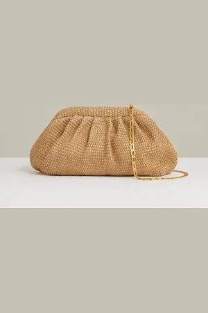 Reiss Gia - Pochette en raphia