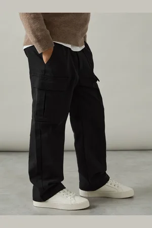 Reiss Todd - 100% Cotton Straight Leg Cargo Trousers